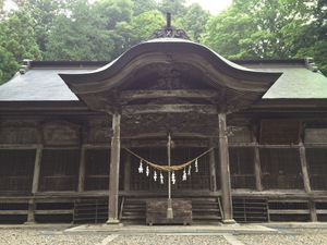隠津島神社 社殿